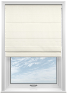 Odessa Velvet, Ivory - Roman Blind